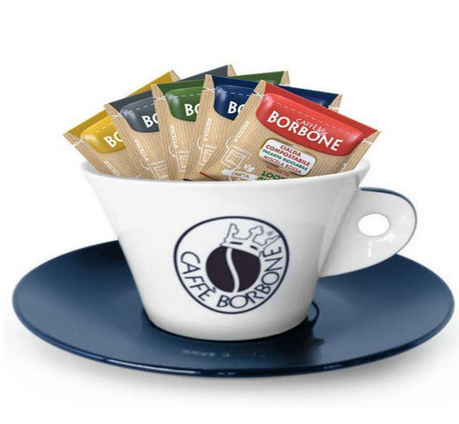 Caffè Borbone Mug/Cup Holder Accessories Sugar, Stirrers, Pods, Coffee Capsules