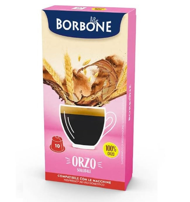 Capsule Caffè Borbone Espresso D'Orzo 100% Compatibili Nespresso