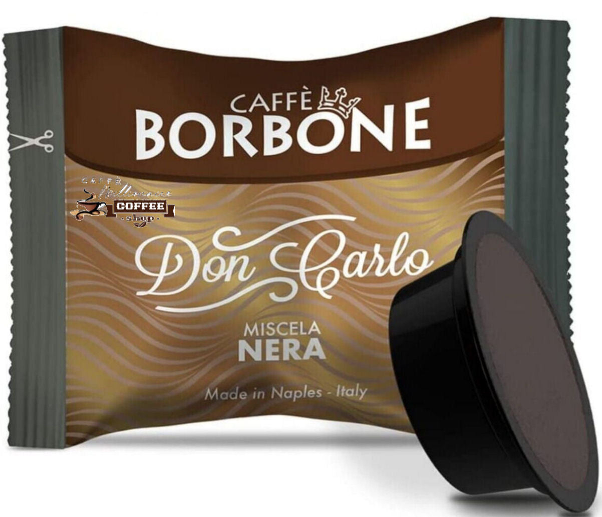 Capsule Caffè Borbone Don Carlo Nera Compatibili A Modo Mio