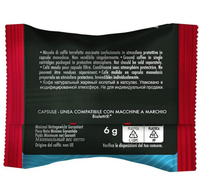 Capsule Caffè Borbone ROSSA Miscela RED Compatibili Macchine Bialetti ®*