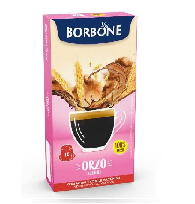 Capsule Caffè Borbone Espresso D'Orzo 100% Compatibili Nespresso