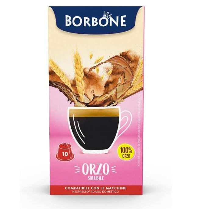 Capsule Caffè Borbone Espresso D'Orzo 100% Compatibili Nespresso