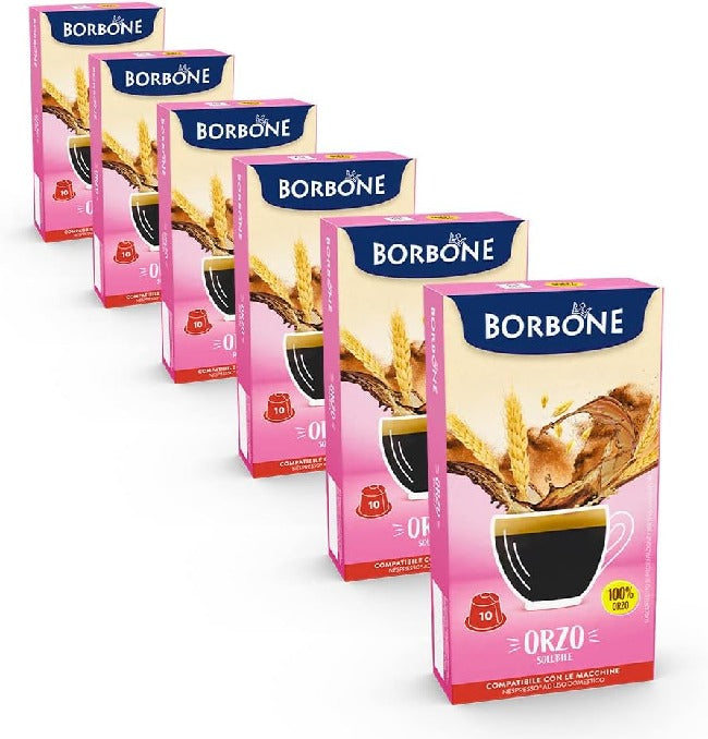 Capsule Caffè Borbone Espresso D'Orzo 100% Compatibili Nespresso