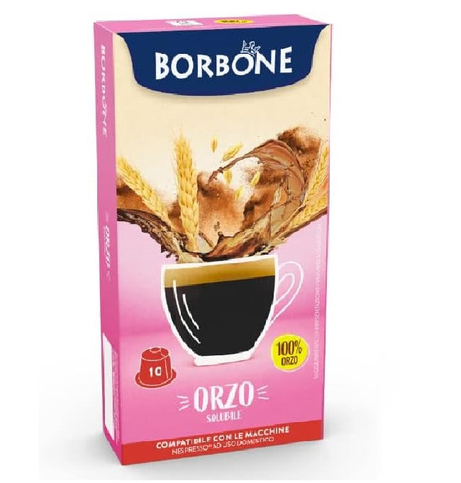 Capsule Caffè Borbone Espresso D'Orzo 100% Compatibili Nespresso