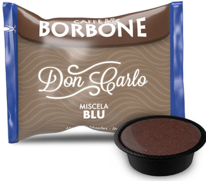 Capsule Caffè Borbone Don Carlo Blu Compatibili A Modo Mio