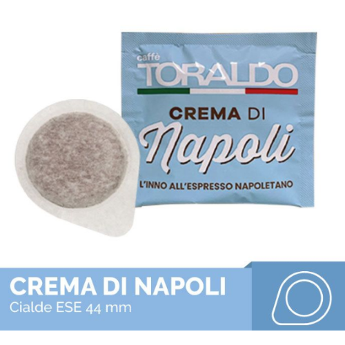 Cialde Caffè Toraldo Crema di Napoli Espresso Napoletano Cioccolattoso