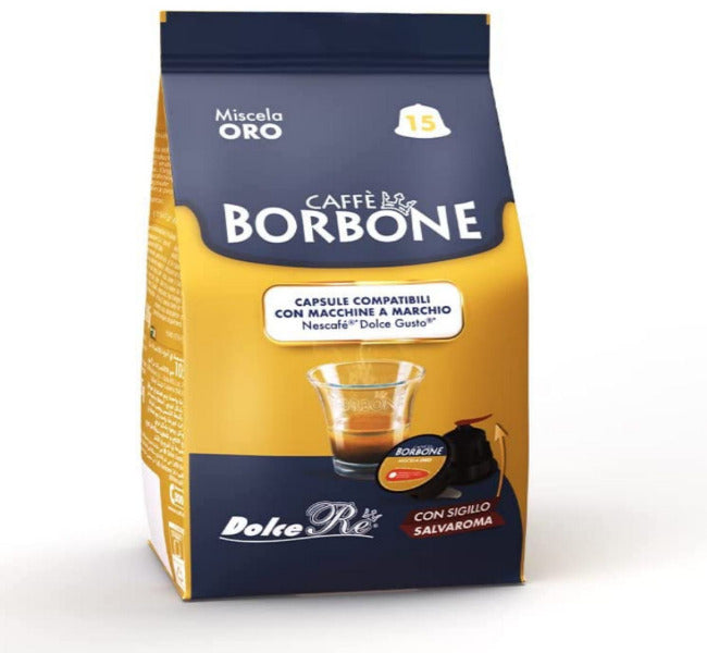 Capsule Caffè Borbone Miscela Oro Compatibili Dolce Gusto Nescafe*