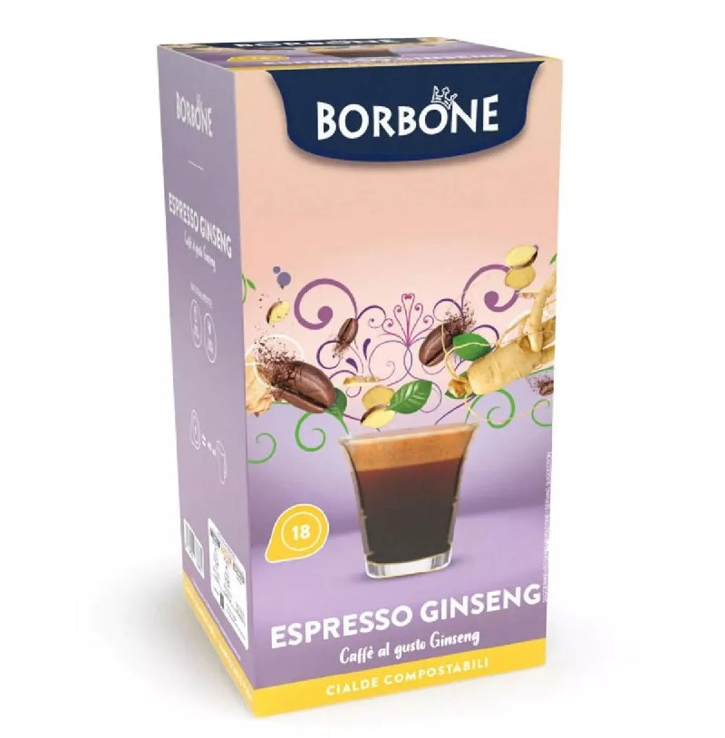 Borbone Coffee Pods Ginseng Coffee Drink Paper Filter 44 MM