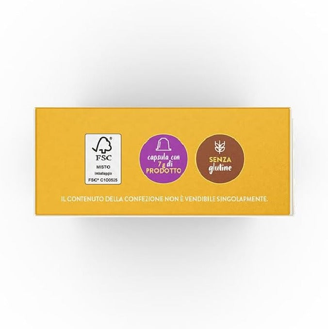 Caffè Borbone BISCOTTINO gluten-free capsules compatible with Nespresso*