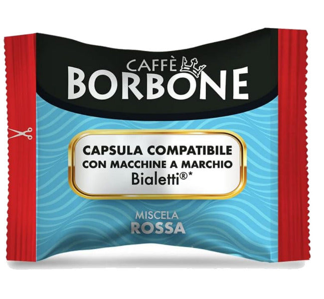 Capsule Caffè Borbone ROSSA Miscela RED Compatibili Macchine Bialetti ®*